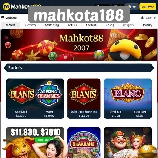 Beragam Jenis Permainan Yang Ditawarkan Mahkota188